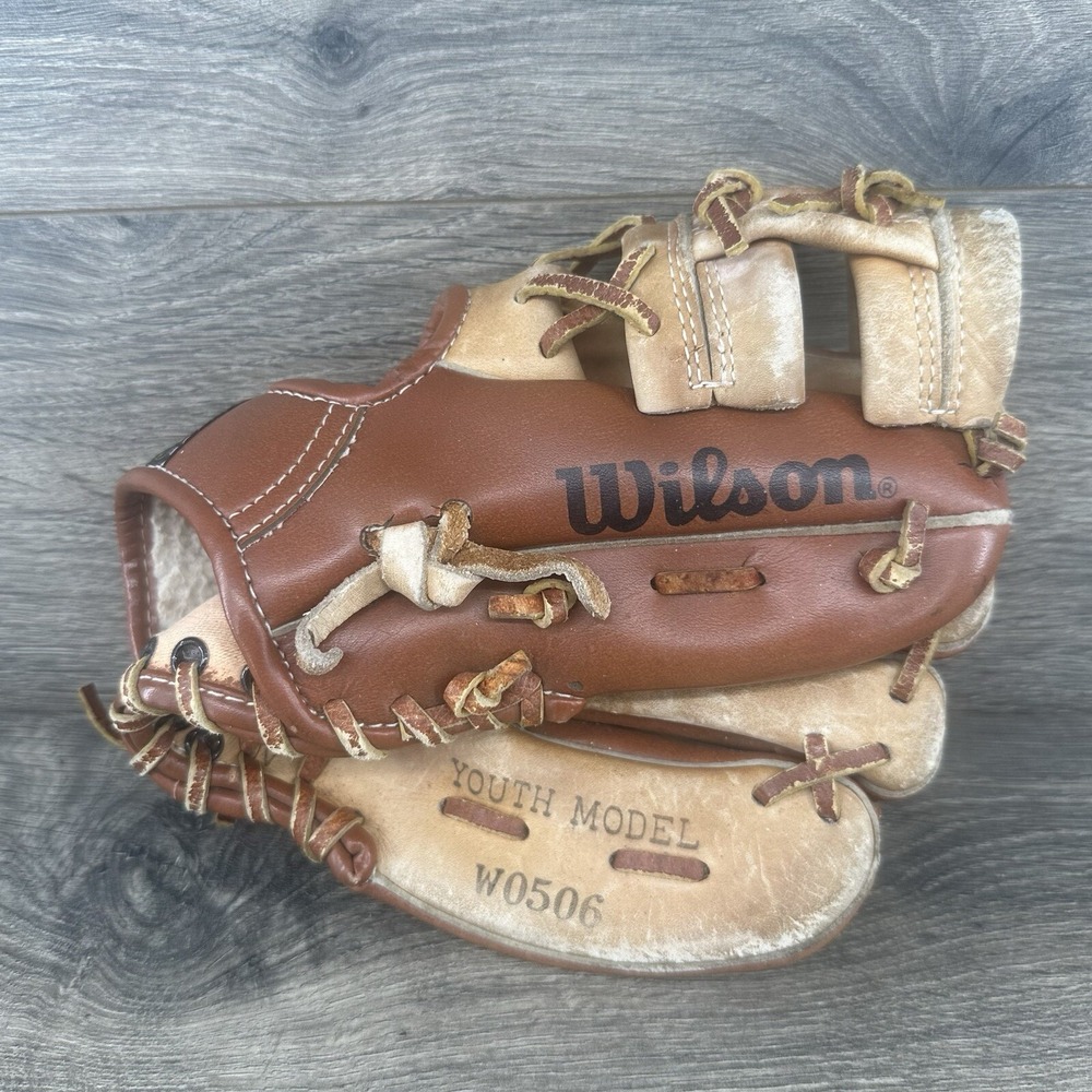 VTG Wilson‎ Youth W0506 Baseball Glove George Brett Brown RHT